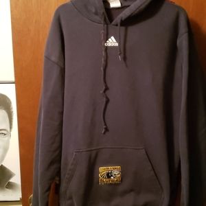 Adidas Black UW Milwaukee Hooded Sweatshirt